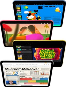 Apple iPad (2022) - Met USB-lader - 10.9 inch - WiFi - 256GB - Zilver - 10e generatie — thumbnail 5
