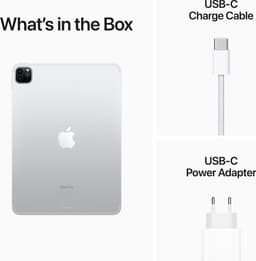 Apple iPad Pro (2022) - 12.9 inch - WiFi + 5G - 128GB - Zilver - 6e generatie — thumbnail 4