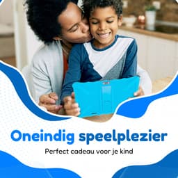 VB Kids Tablet - Kindertablet -  Ouder Control App - 5000mAh Batterij - 10 inch - Kinder tablet - Beschermhoes - Blauw — thumbnail 8