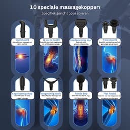 ApexArte® Massage Gun Professioneel - Massage Apparaat - Theragun — thumbnail 5