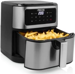 Princess 183043 Heteluchtfriteuse – 7 Liter – 1800W – 10 Programma’s – Digitale Touchbediening – BPA‑vrij – Zwart — thumbnail 1