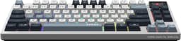 MSI FORGE GK600 TKL SKY US - Gaming Keyboard - Mechanical Linear Switches - RGB LED — thumbnail 4