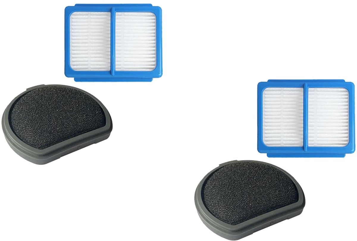 Replacements® Filters geschikt voor de AEG QX9 - 4 stuks — afbeelding 1