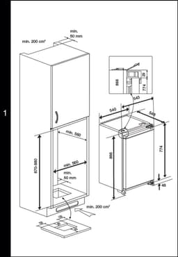 Beko B1904N - Inbouwkoelkast - 126 liter — thumbnail 12