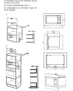 Beko BMOB17131X - Inbouwmagnetron — thumbnail 2
