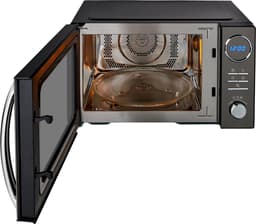 MEDION 3-in-1 magnetron met grill- en heteluchtfunctie (23 liter, 900 watt, 1.000 watt grill, 1.680 watt hetelucht, 10 automatische programma's, ontdooifunctie, display, MD11493) zwart — thumbnail 7