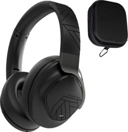 PowerLocus MoonFly Koptelefoon Over-Ear met Active Noise Cancelling, Draadloze Hoofdtelefoon, Voice Assistant Activation - Zwart Metaal — thumbnail 1