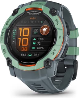Garmin Instinct 3 - Smartwatch - AMOLED - 50 mm - Neotropic Bezel with Twilight Band — thumbnail 3