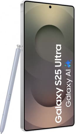 Samsung Galaxy S25 Ultra 5G - 256GB - Titanium White Silver — thumbnail 1