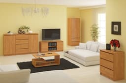 AKORD Furniture Factory OP0LRTVOLC005, 2 schappen, Mat, 2 deur(en), 400 mm, 1200 mm, 550 mm — thumbnail 7
