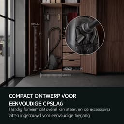 AEG AB31C1GG CLEAN 3000 - Stofzuiger met zak - Hepa 14 - 2 mondstukken — thumbnail 5