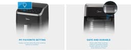 DeXem - Heteluchtfriteuse 7L - airfryer - airfryer oven - heteluchtoven - Midea Heteluchtfriteuse - Heatxpress-Technologie - 90% Minder Olie - Energie En Tijdbesparing Met 7 Pre sets, — thumbnail 13
