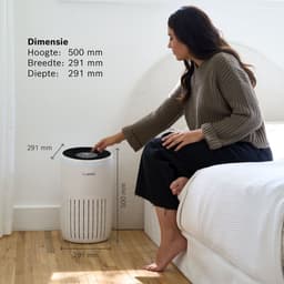 Bosch Air 2000 Luchtreiniger tot 37,5 m² - Verwijdert efficiënt het Vuil met HEPA Filter, Smart Sensor, Stille Modus - voor Allergische Mensen — thumbnail 5