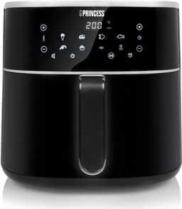 Princess Digitale Airfryer XXL 182254 - 8 liter - Extra Groot - PFAS vrij - Heteluchtfriteuse - Inclusief in hoogte verstelbaar Grillrack - Digital Touchscreen - 8 Automatische Programma's - 1800W - Zwart — thumbnail 6