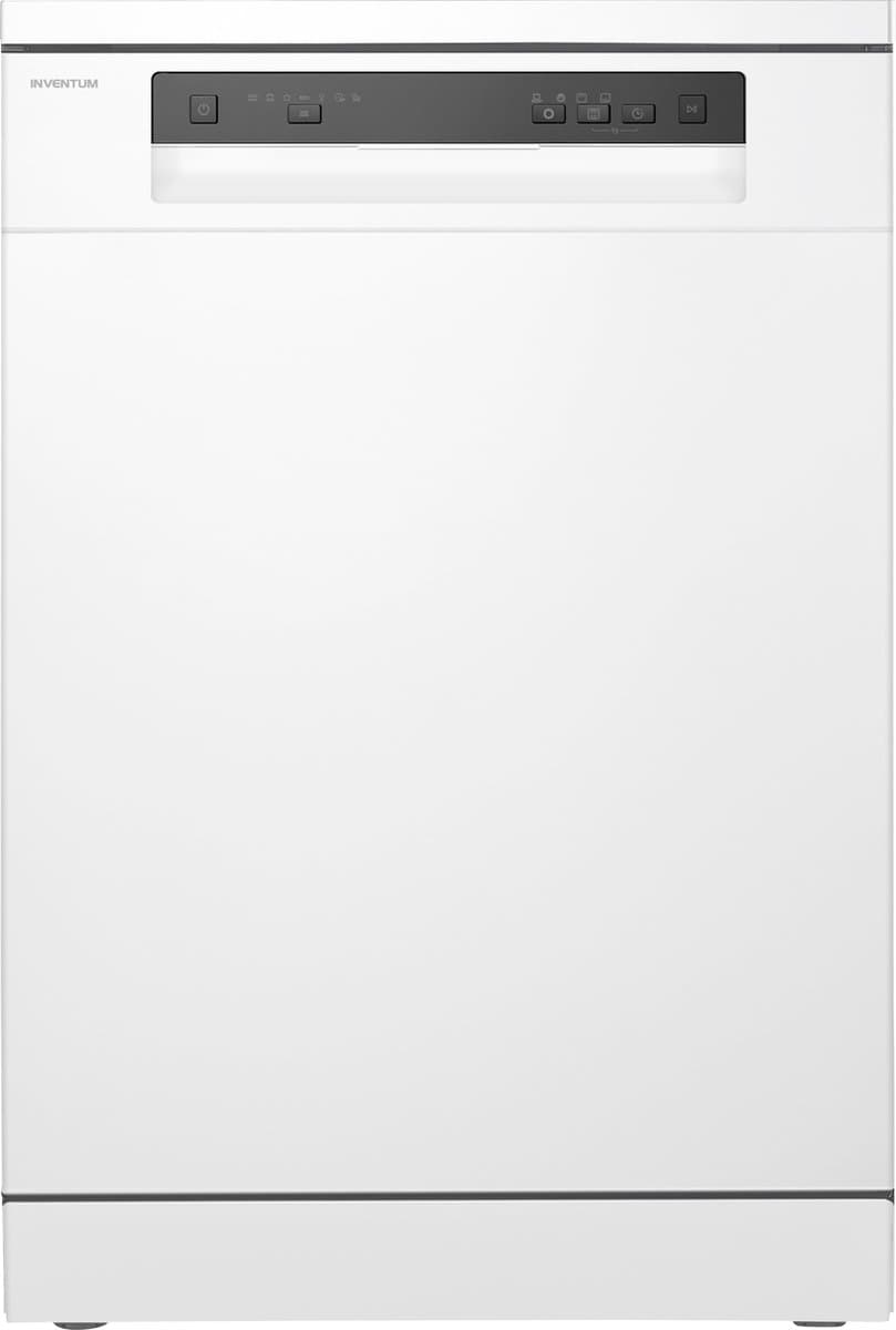 Inventum VVW6046AW energiezuinige vaatwasser - 14 couverts - Besteklade-Bestekmand - Stil: 42 dB - 7 programma’s - Deur opent automatisch - Startuitstel - Energielabel C - Vrijstaand - Wit — afbeelding 1