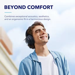 Soundcore Space Q45 by Anker, Koptelefoon met actieve ruisonderdrukking, tot wel 98% minder ruis, 50 u speeltijd, appbediening, LDAC Hi-Res Wireless Audio, comfortabel, duidelijk bellen, Bluetooth 5.3 — thumbnail 12
