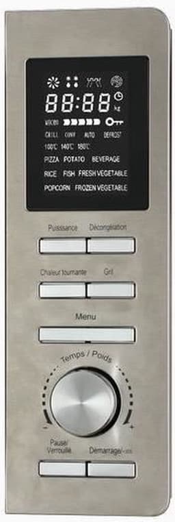 Combimagnetron - CONTINENTAL EDISON - CEMO25SG13S3 - Zilver - 25 L - Spiegeldeur - 900 W - Grill 1000 W - Convectie 1000 W — thumbnail 6