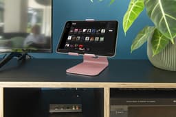 Tabdoq universele tablet desktop standaard - geschikt voor alle tablets en iPad's van 8-13 inch, roze — thumbnail 12