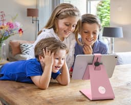 Tabdoq universele tablet desktop standaard - geschikt voor alle tablets en iPad's van 8-13 inch, roze — thumbnail 13