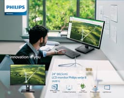 Philips 242B1G - Full HD IPS Monitor - USB-hub - 24 inch - Ergonomische Verstelopties — thumbnail 7