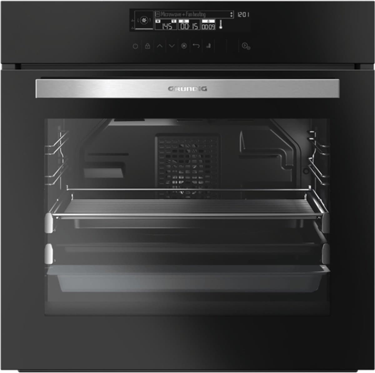 Grundig GEIW 27000 B 70 l Zwart, Roestvrijstaal — afbeelding 1