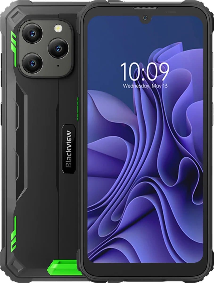 Blackview BV5300 - Robuuste Smartphone - 4GB - 32GB - 6,1 inch - Dual 4G LTE - IP68 Waterdicht - 6580mAh - Groen — afbeelding 1