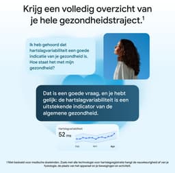 Google Fitbit Air Lavender - Activity Tracker - Met Blauw/Paars Actiesportbandje met klittenband — thumbnail 16