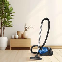 Casa Living Stofzuiger - Lichtgewicht - Compact - Stil in Gebruik - 1,5L Capaciteit - 2000W - 220V - 4,5 Meter Snoer - Zwart / Blauw — thumbnail 4