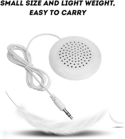 Kussen Speakers Voor Slapen Mini Speaker Bluetooth Wit Abs Nieuwe Diy Kussen Speaker 3.5Mm Mini Stereo Speaker Voor Mp3 Telefoon Draagbare Cd — thumbnail 5