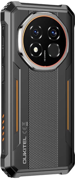 OUKITEL G6 Rugged Smartphone - 2026 nieuw telefoon - 16GB RAM - 128GB ROM - 6,52 inch - 10600 mAh - Android 16 - IP68/IP69K Outdoor telefoon - NFC GPS - Oranje — thumbnail 15