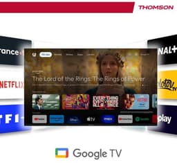 Thomson 32FQG3S15CW - 32" Full HD QLED Google TV - Wit — thumbnail 6