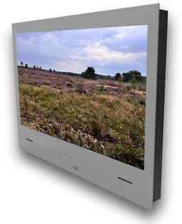 SplashVision® Waterdichte badkamer TV - ESI-22S Android LED Badkamer TV Zilvergrijs — thumbnail 3