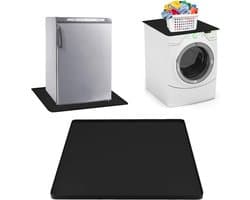 Quvo® Lekbak Wasmachine - Lekbak - Anti Trillingsmat Wasmachine - Lekbak Wasmachine 60x60 x - Grijs - Lekbak Wasmachine Universeel - 60cm x 60cm x 2cm