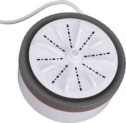 Draagbare mini turbo wasmachine in grijs met timer en verstelbare instellingen, USB-aangedreven voor het snel en eenvoudig wassen van kleine kledingstukken — thumbnail 1
