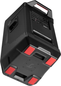 Teufel ROCKSTER 2 - Grote Bluetooth-luidspreker - Mobiel evenementgeluidssysteem met wieltjes, 440 W, met lange accuduur, 380 mm woofer, snellaadfunctie, robuuste feestluidspreker - zwart — thumbnail 20