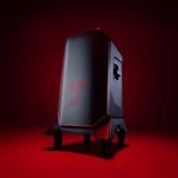 Teufel ROCKSTER 2 - Grote Bluetooth-luidspreker - Mobiel evenementgeluidssysteem met wieltjes, 440 W, met lange accuduur, 380 mm woofer, snellaadfunctie, robuuste feestluidspreker - zwart — thumbnail 19