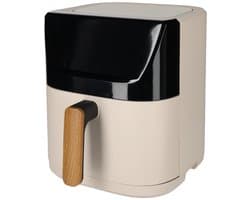 RØQUET Airfryer 5L Roots Zand – Gezond & Groot Airfryer met Instelbare Tijd en Temperatuur