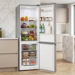 Heinner HCNF-HM291XWDE++ Koel-vriescombinatie met Waterdispenser – 291 L – Total No Frost – Elektronische Temperatuurregeling – Zilver – 5 Jaar Garantie — thumbnail 8