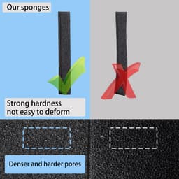 3 plintfilters vervanging voor alle Miele T1-drogers - plintfilter voor het filteren van pluizen in wasdrogers - vervangingsonderdeel 9164761 — thumbnail 3