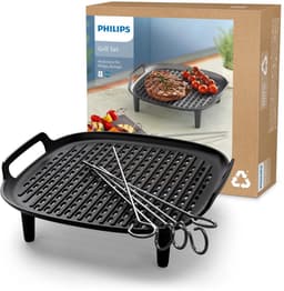 Philips Grill Set Airfryer Accessoire - HD9946/00 - Geschikt voor Philips - Grillplaat met 5 spiesen — thumbnail 13