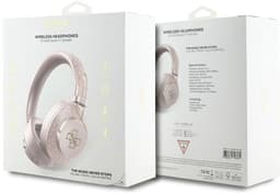 Guess Bluetooth ENC Series - Draadloze Koptelefoon - Ruisonderdrukking - Roze - 4G Logo — thumbnail 4