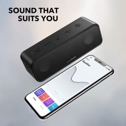 Soundcore 3 Portable Bluetooth Speaker Zwart — thumbnail 8