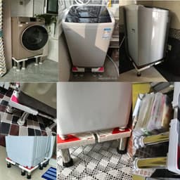 Koelkastonderstel - Apparatenonderstel - Apparaten Verplaatsen - Verstelbare Breedte - 45-65 cm — thumbnail 3