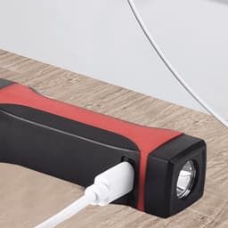 Afneembare, oplaadbare LED-werklamp met magnetische voet, handsfree te gebruiken en om de nek te bevestigen. — thumbnail 3