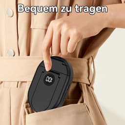 Bluetooth-slaapluidspreker, geschikt voor gebruik onder een kussen, mini-luidspreker met botgeleiding, draagbaar, met timer, telefoonhouder, TF-kaartsleuf, 20 uur batterijduur, 3W vermogen, helpt bij slaap en ontspanning (zwart). — thumbnail 4