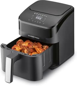 Digitale Airfryer - Hete Lucht Oven - Gezond Frituren - Snelle Bereiding - 4 Liter - Zwart — thumbnail 5