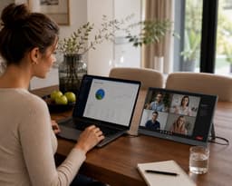 Arzopa Z3FC - Ultradun 2.5K Draagbare Monitor 16 inch – 180hz Gaming - Reisbundel met Beschermhoes – USB-C & Mini HDMI – Ingebouwde Kickstand – Voor Laptop, Mac & Smartphone & Switch — thumbnail 5