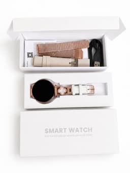 Hibousee Smartwatch voor Dames met Bluetooth Bellen, Gezondheid & Fitness Tracker – Stappenteller, Hartslagmeter, Slaapmonitor – iOS & Android - Incl 3 bandjes — thumbnail 10
