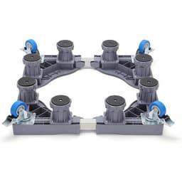 Verstelbare Wasmachine Standaard 40–68 cm – Universeel Onderstel voor Wasmachine, Droger en Koelkast — thumbnail 5