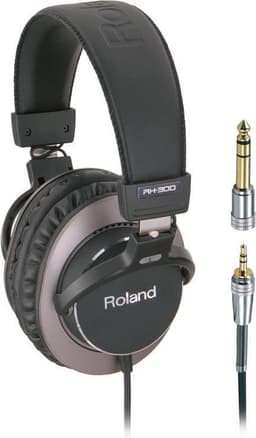 Roland RH-300 - Hoofdtelefoon - zwart — thumbnail 1